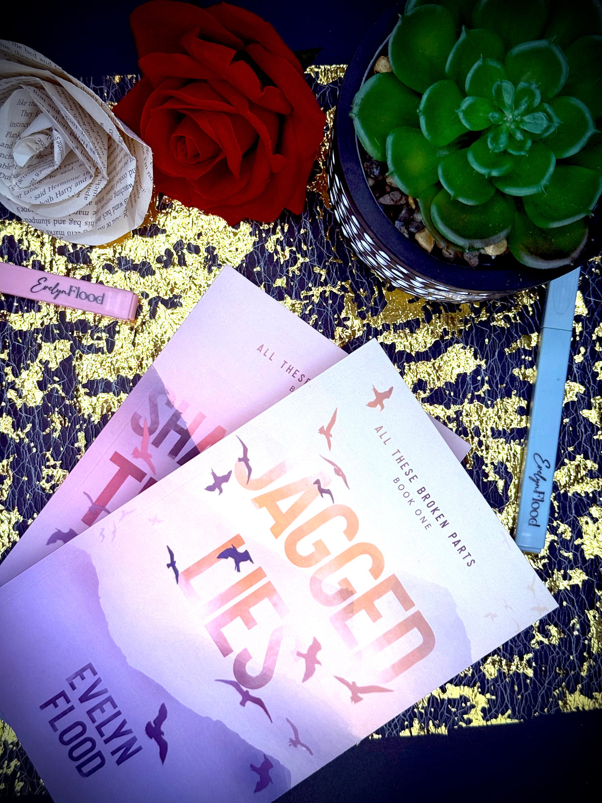 All These Broken Parts: Signed paperback bundle