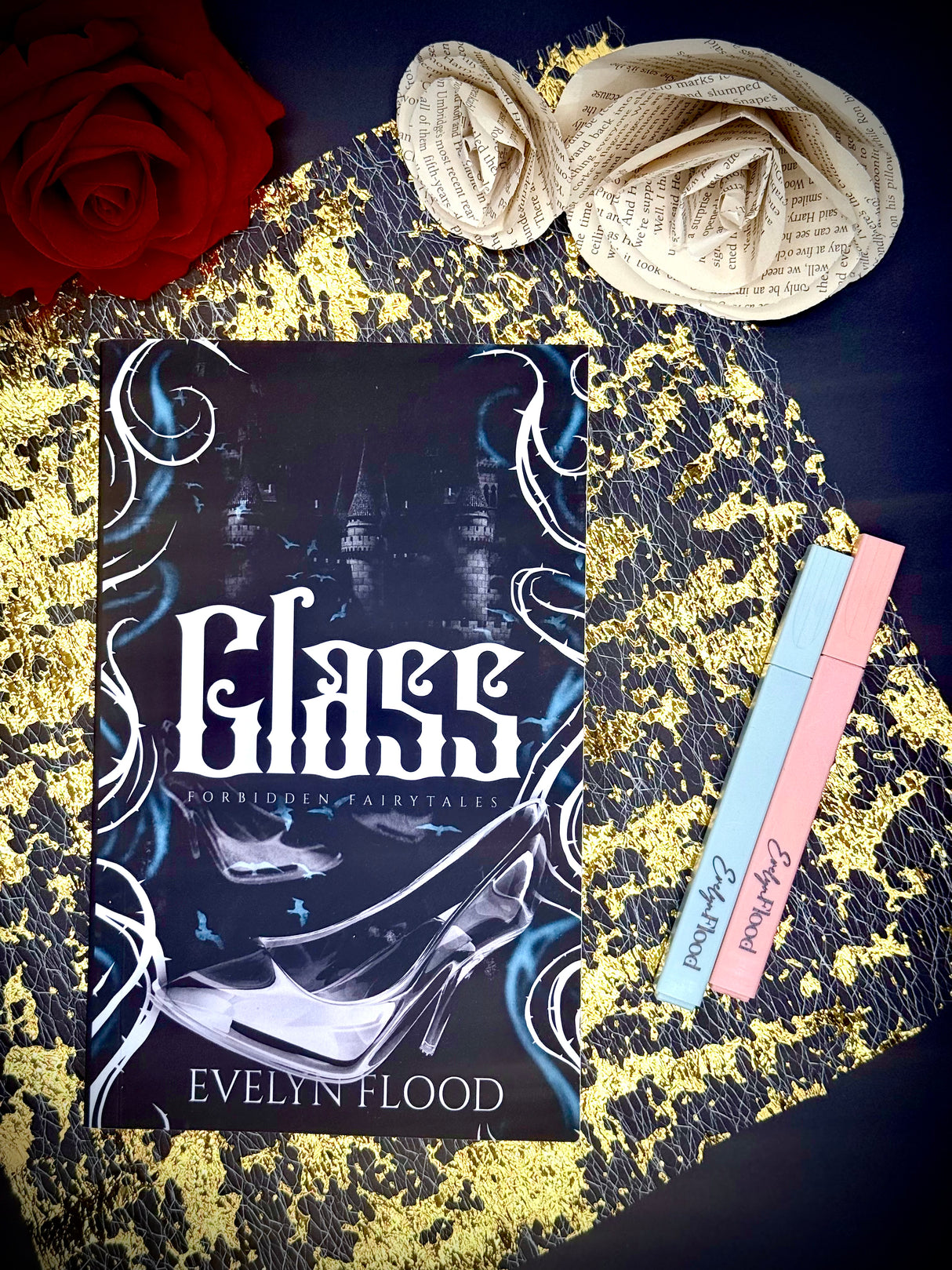 Glass (Forbidden Fairytales #2) - signed paperback